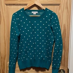 Liz Claiborne Teal Knit Top